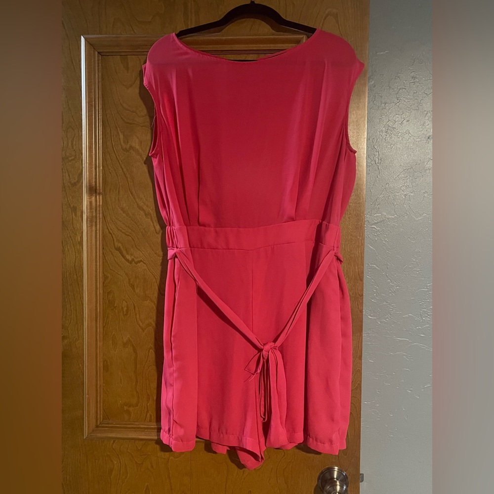 Women’s Romper with Tie Waist